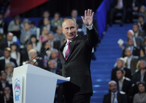 De Russische premier en ex-president Vladimir Poetin. EPA 