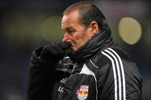 Trainer Huub Stevens. EPA
