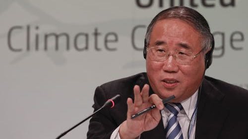 De Chinese onderhandelaar Xie Zhenhua. EPA