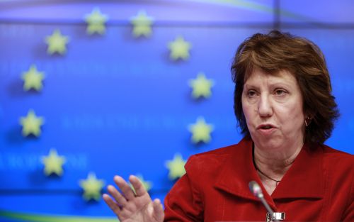De buitenlandchef van de Europese Unie, Catherine Ashton. EPA