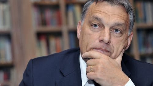 Hongaarse premier Viktor Orban. EPA