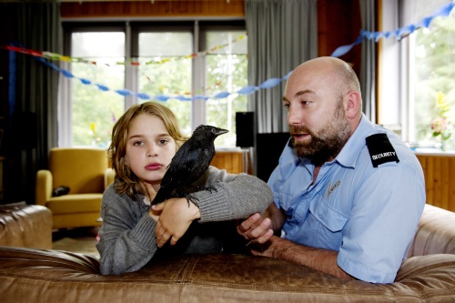Jojo, gespeeld door de 10-jarige Rick Lens en zijn vader Ronald, een personage door Loek Peters. ANP Kippa
