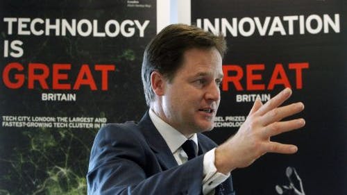 Nick Clegg. EPA