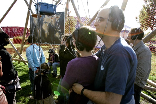 Bezoekers van het Festival aan de Werf in Utrecht in 2007. ANP