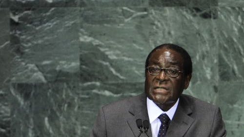 Robert Mugabe. EPA