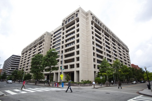IMF hoofdkwartier in Washington. EPA