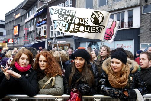 Serious Request vorig jaar in Eindhoven. ANP Kippa