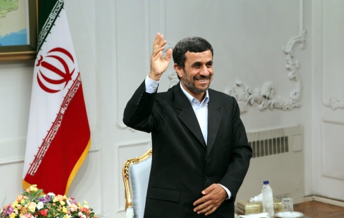 De Iraanse president Mahmoud Ahmadinejad. EPA