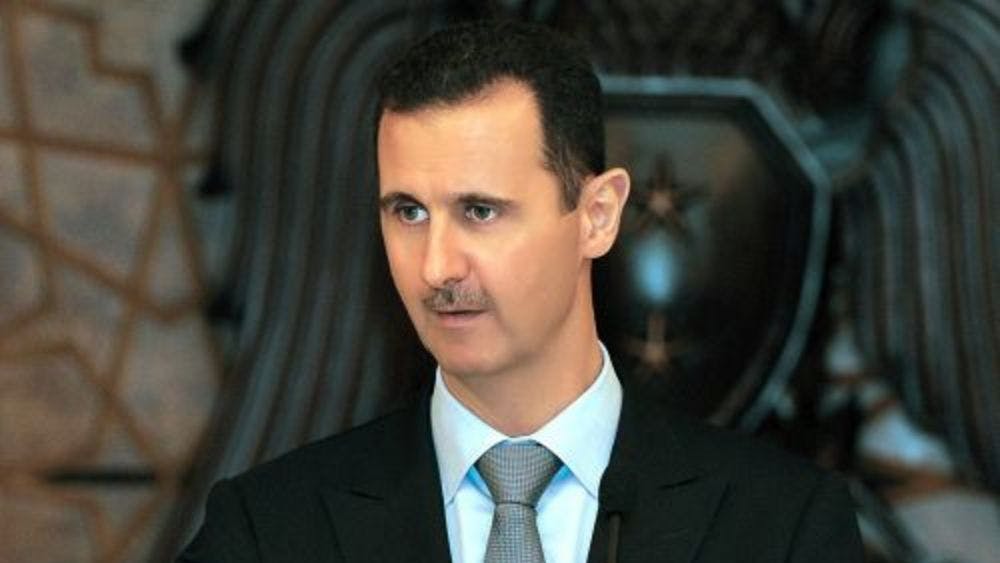 De Syrische president Bashar al-Assad. EPA