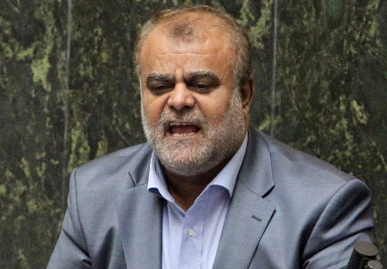 Rostam Qasemi, de minister van Olie in Iran. EPA