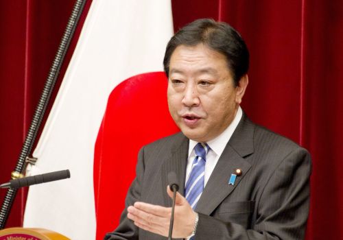Yoshihiko Noda. EPA