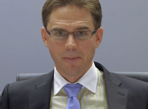 Finse minister van Financiën, Jyrki Katainen. EPA
