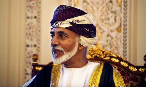 Sultan Qaboos van Oman. ANP 