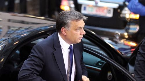 Hongaarse premier Viktor Orban. EPA