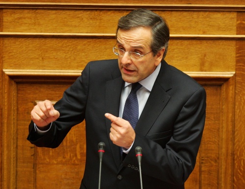 Antonis Samaras. EPA