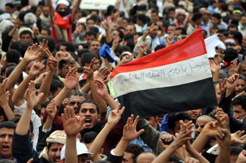 In Jemen is sprake van toenemende politieke onrust. EPA