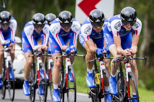 Wielerteam Jo Piels. ANP