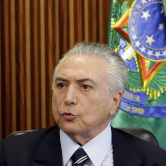 Interim-president Brazilië laat keuze pg vrij