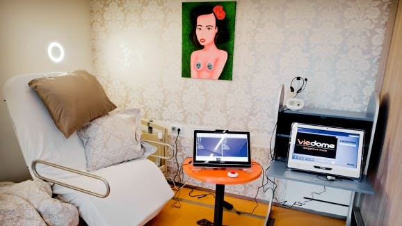 Een zorgwoning voor gehandicapten in Het Dorp, in Arnhem. Foto ANP