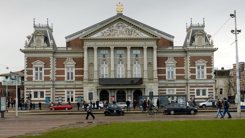 Het Concertgebouw in Amsterdam.