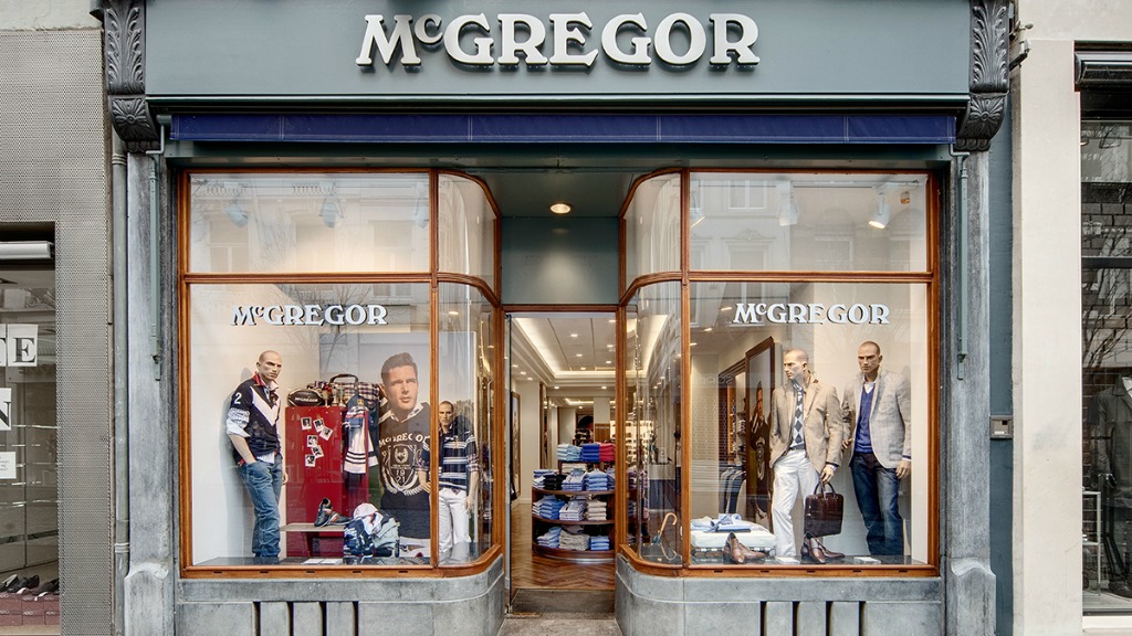McGregor winkel in Maastricht.