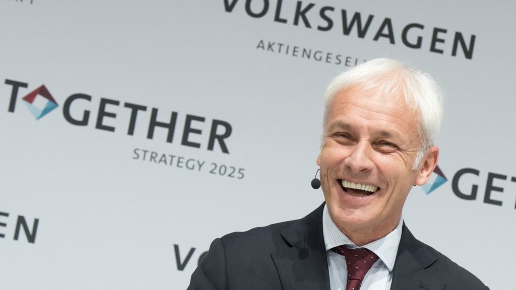 Müller hoopt het sjoemelsoftwareschandaal achter zich te laten. Foto: ANP
