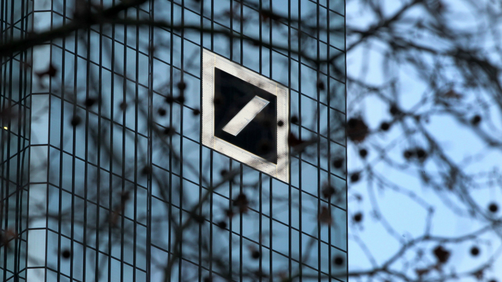 Hoofdkantoor Deutsche Bank, foto: ANP