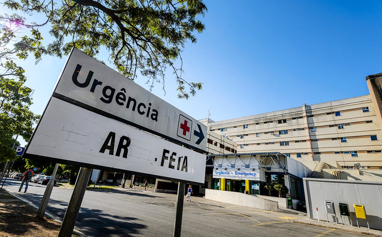 Een ziekenhuis in Portugal. Foto ANP