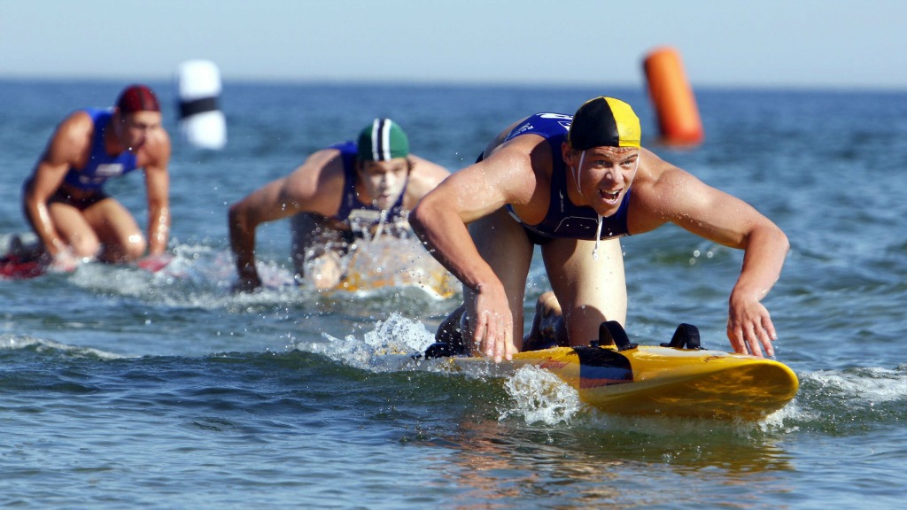 Archiefbeeld van het WK Reddingszwemmen in 2008. Foto: ANP/AFP