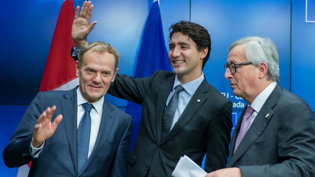 EU en Canada ondertekenen CETA