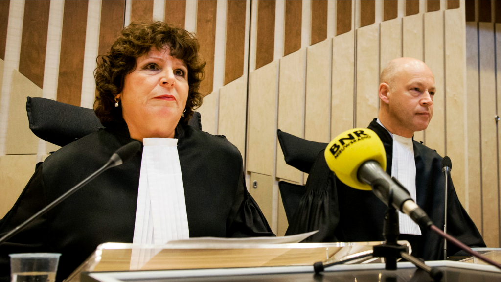 Links rechter Elianne van Rens. Foto ANP