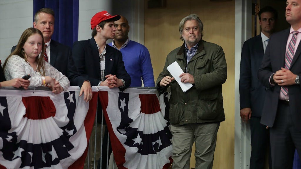 Donald Trumps campagneleider Steve Bannon