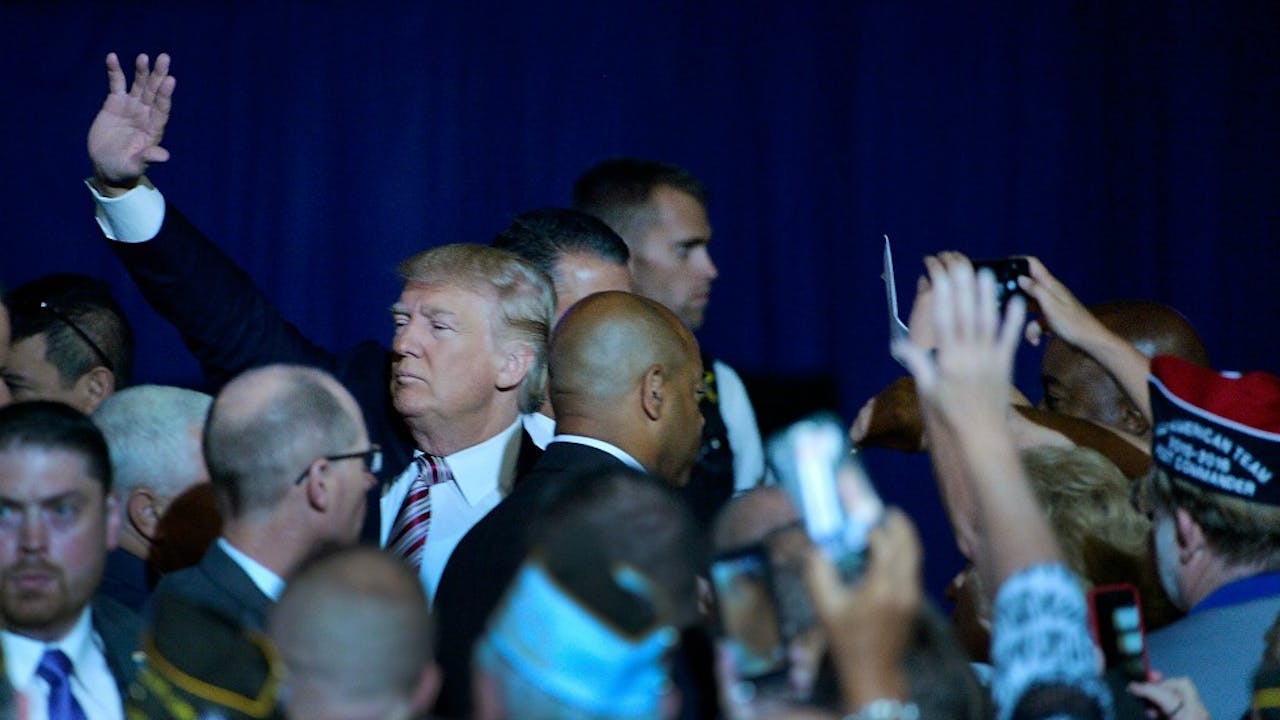 De verkiezingsoverwinning van Trump was een van de grootste nieuwsgebeurtenissen van 2016. Foto: ANP.