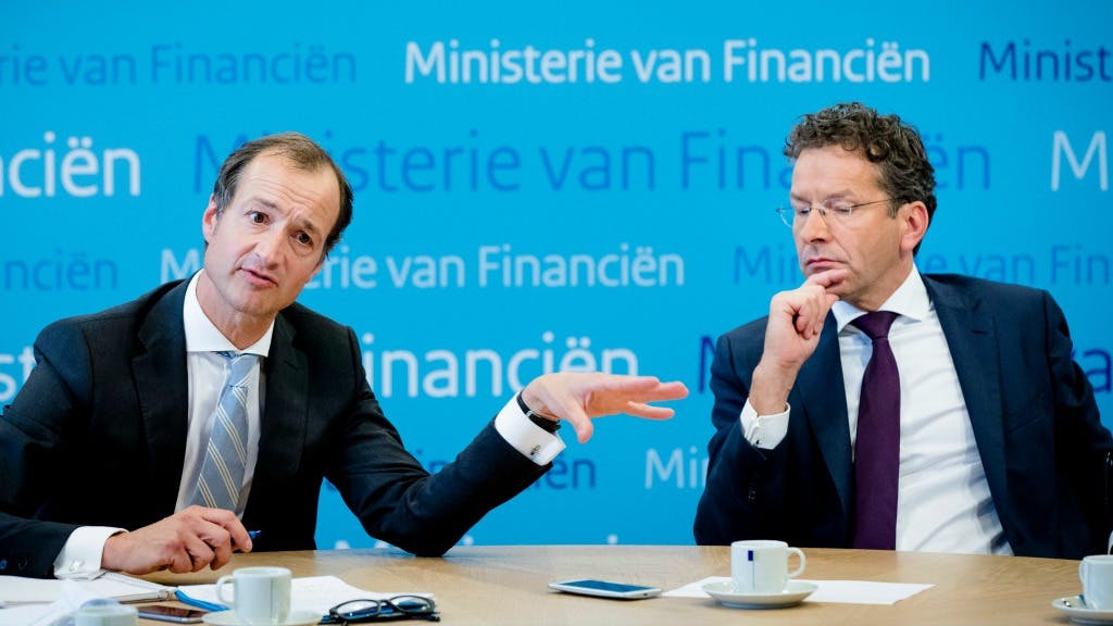 'Steek jij ook eens een poot uit!' Foto: ANP