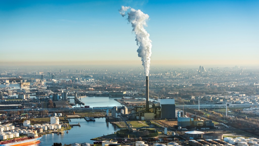 De kolencentrale aan de Hemweg in Amsterdam. Foto: ANP