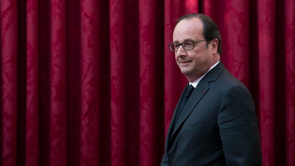 De Franse president François Hollande. Foto: HH/Kamil Zihnioglu