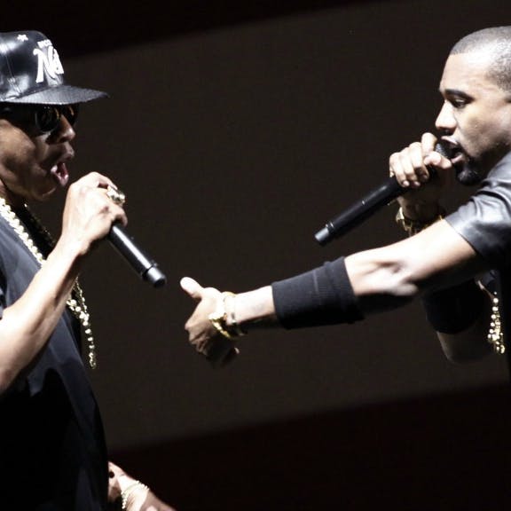 Rijke rappers vechten elkaar de muziektent uit