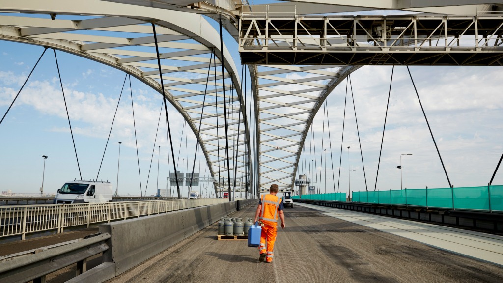 De Van Brienenoordbrug. Foto ANP