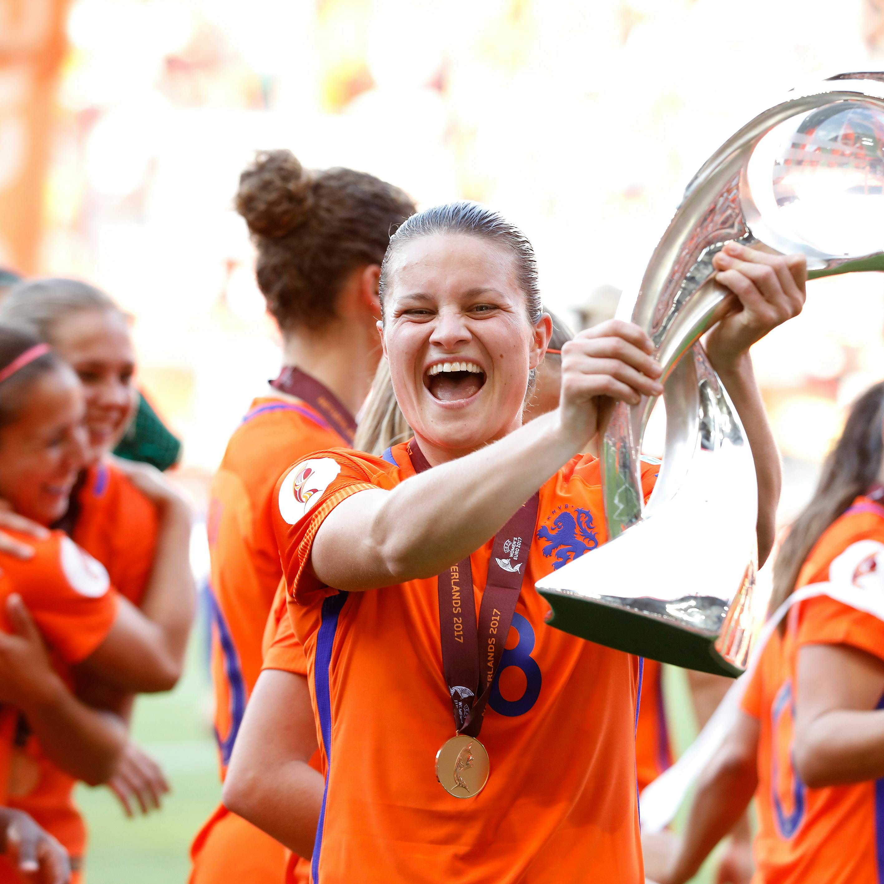 Oranjevrouwen Europees Kampioen voetbal