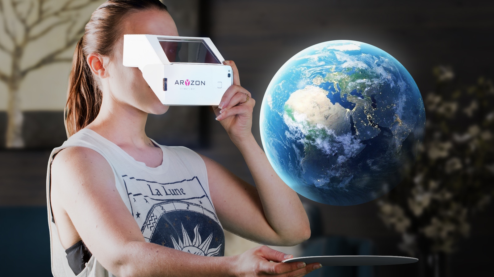 Beeld: Aryzon op Kickstarter