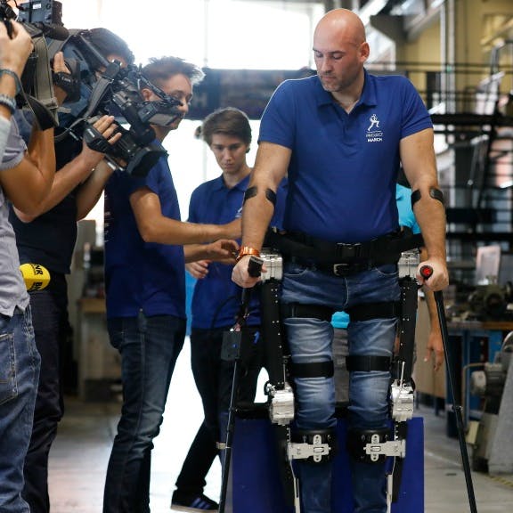 Met robotskelet van Nederlandse makelij weer even op de been