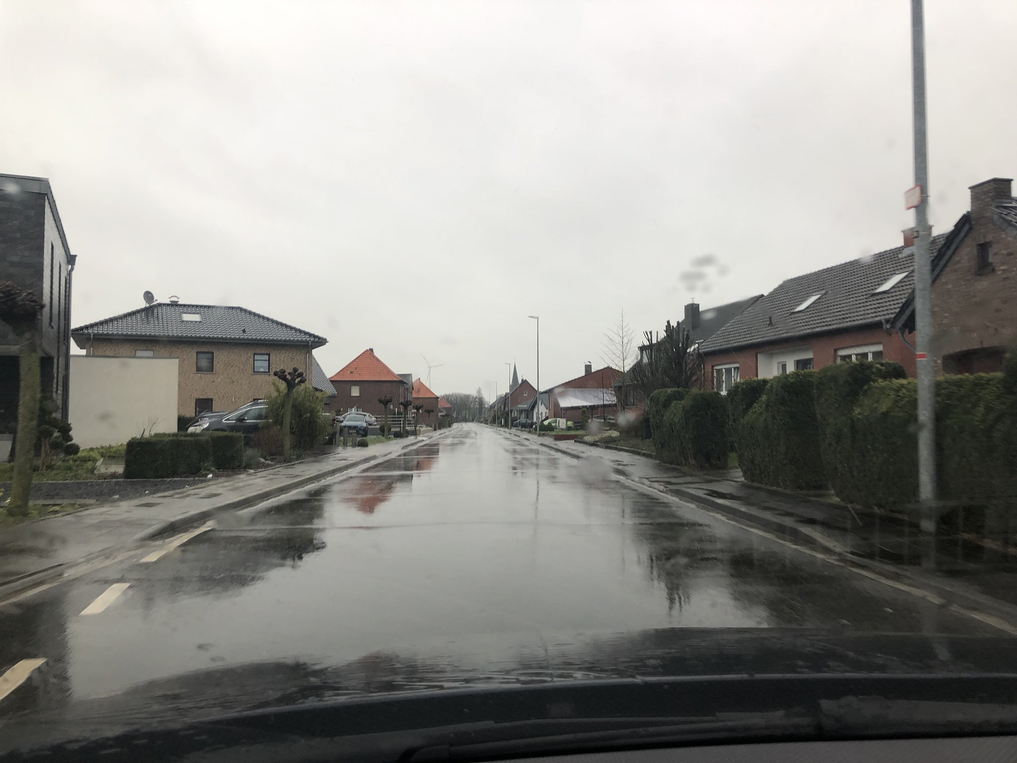 Gangelt, vlak over de Duitse grens