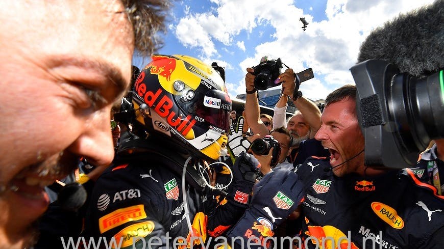 Max Verstappen wint de Grand Prix van Oostenrijk