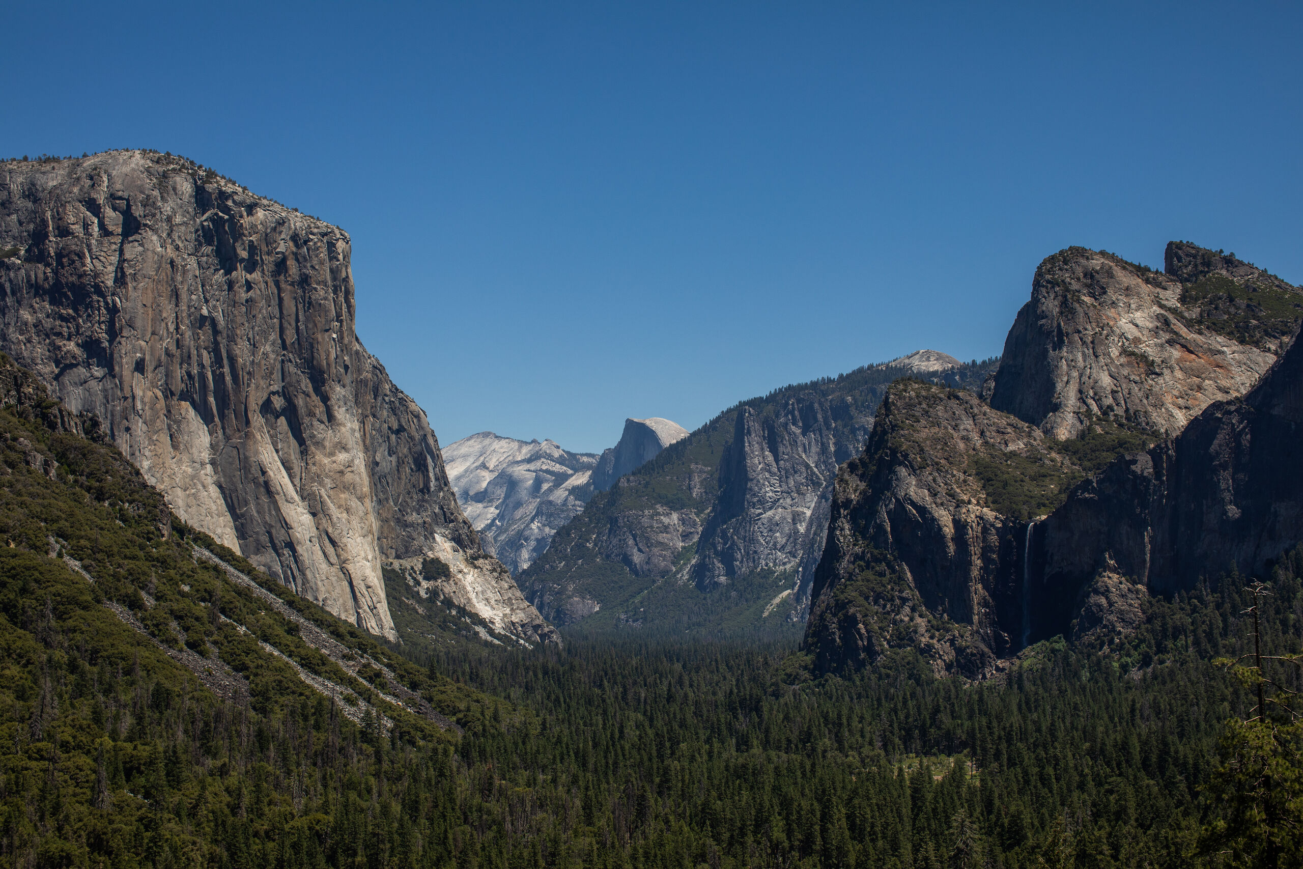 Yosemite National Park in Californië. 