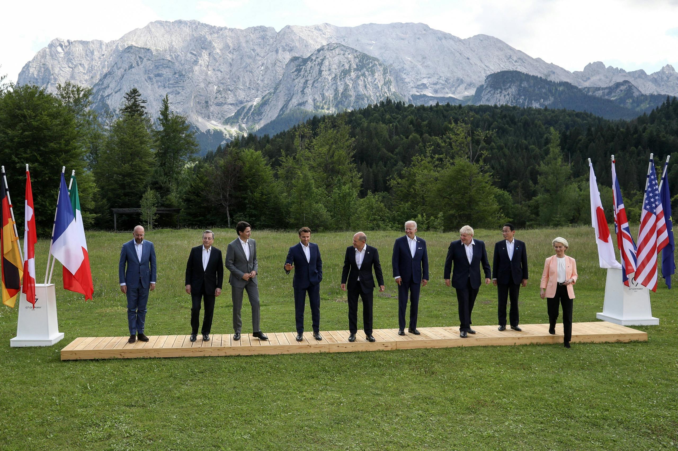 G7 berfokus terutama pada dunia pascaperang