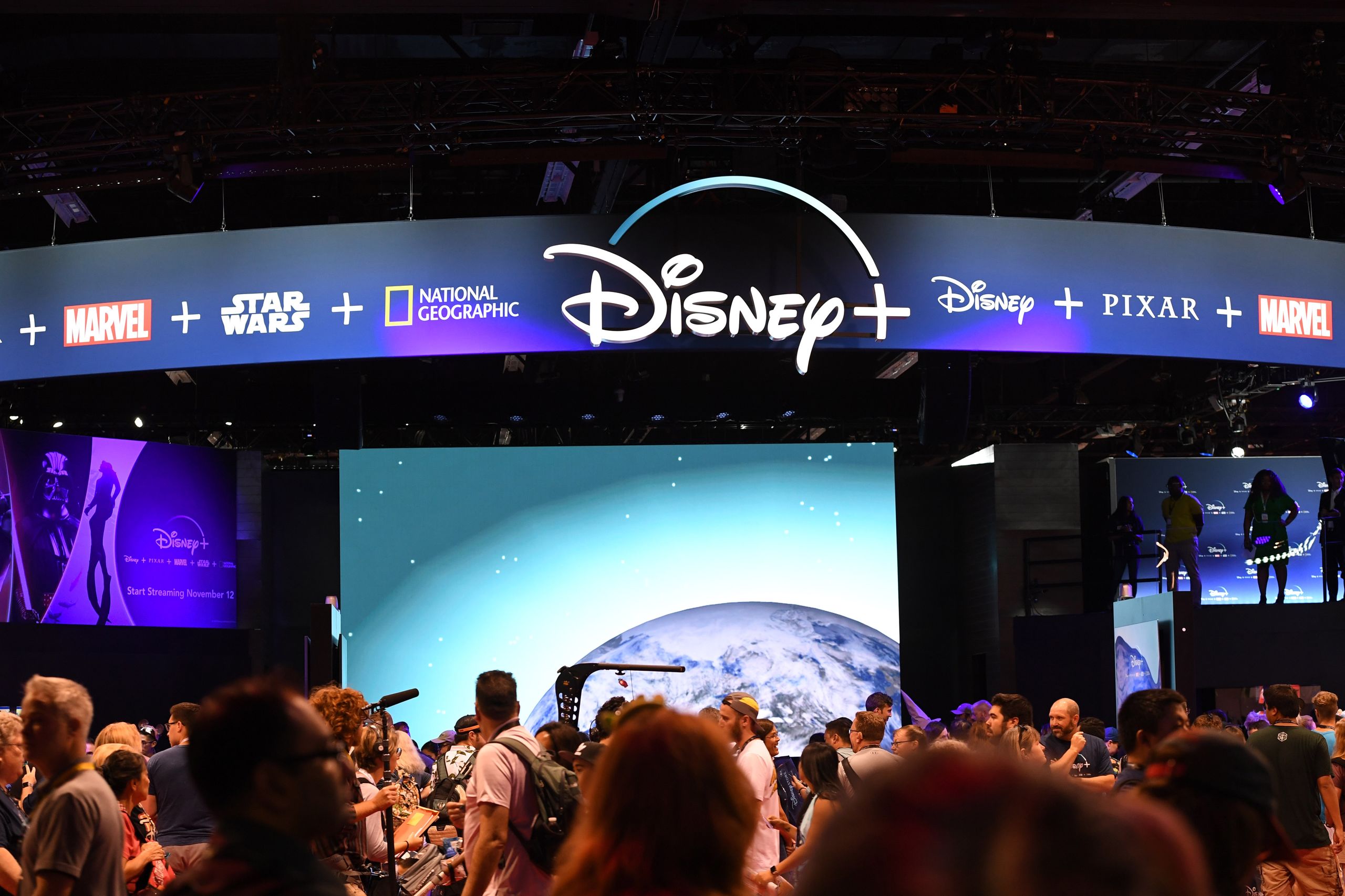 De streamingdienst van Disney moet concurreren met Netflix, Amazon, HBO Now en binnenkort Apple TV Plus. 