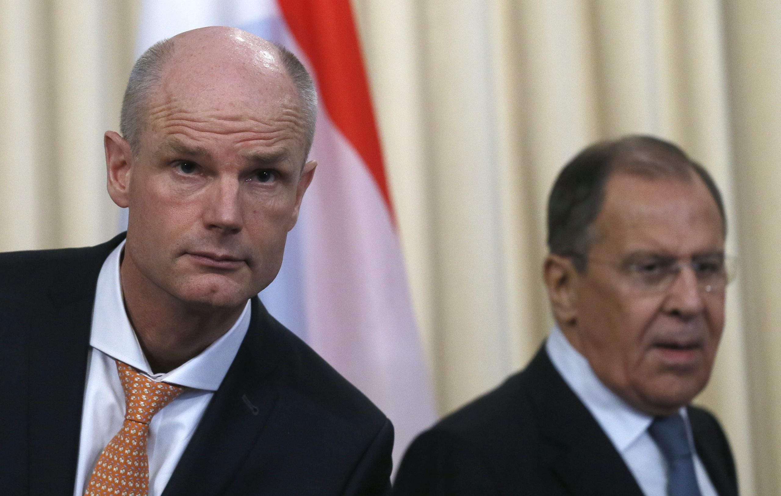 Stef Blok en Sergei Lavrov