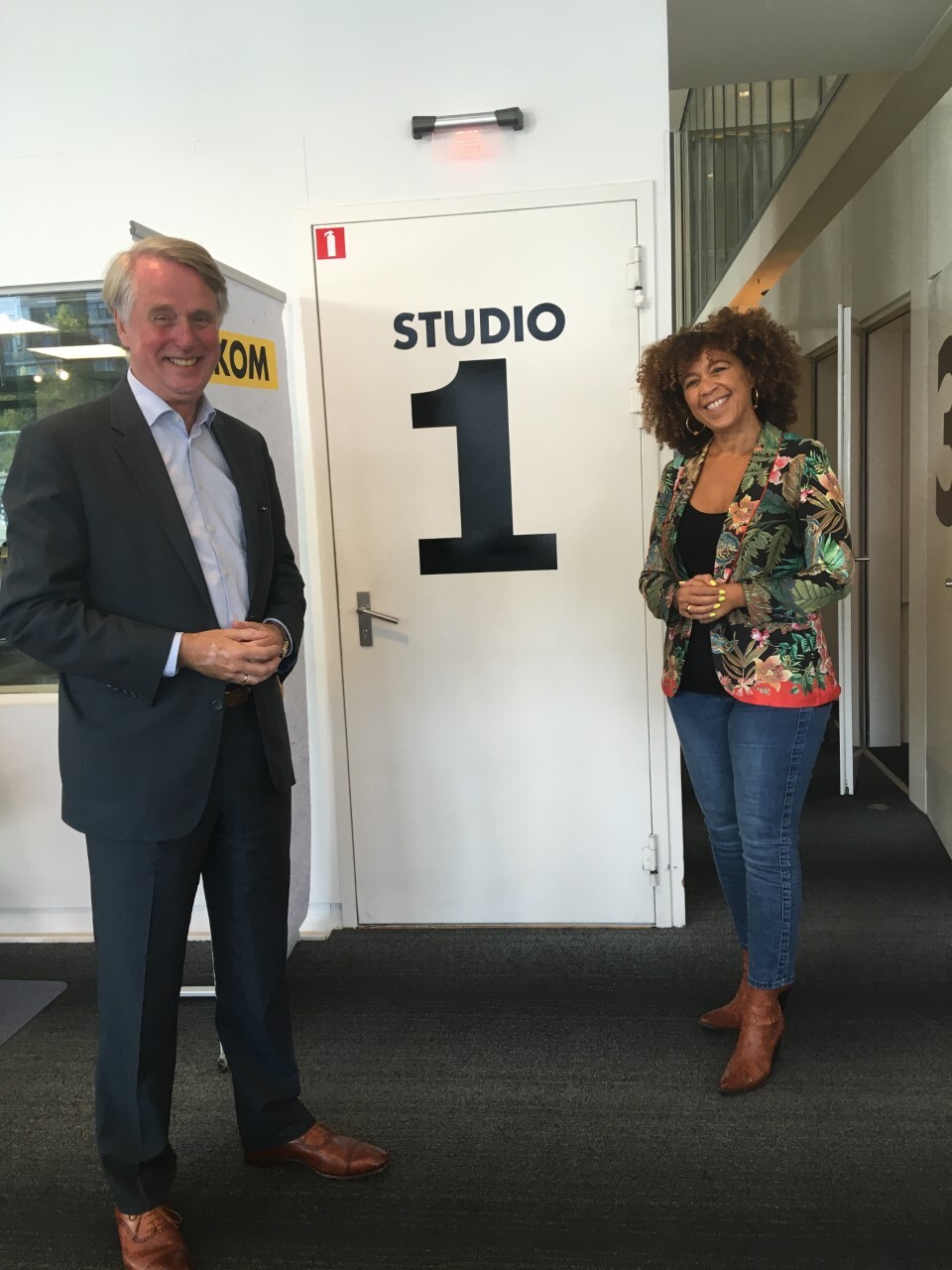 Dick Benschop en Diana Matroos