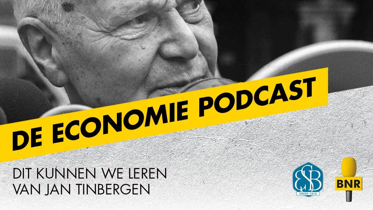 De podcast Tinbergen en de economie van morgen is een samenwerking tussen BNR en ESB.