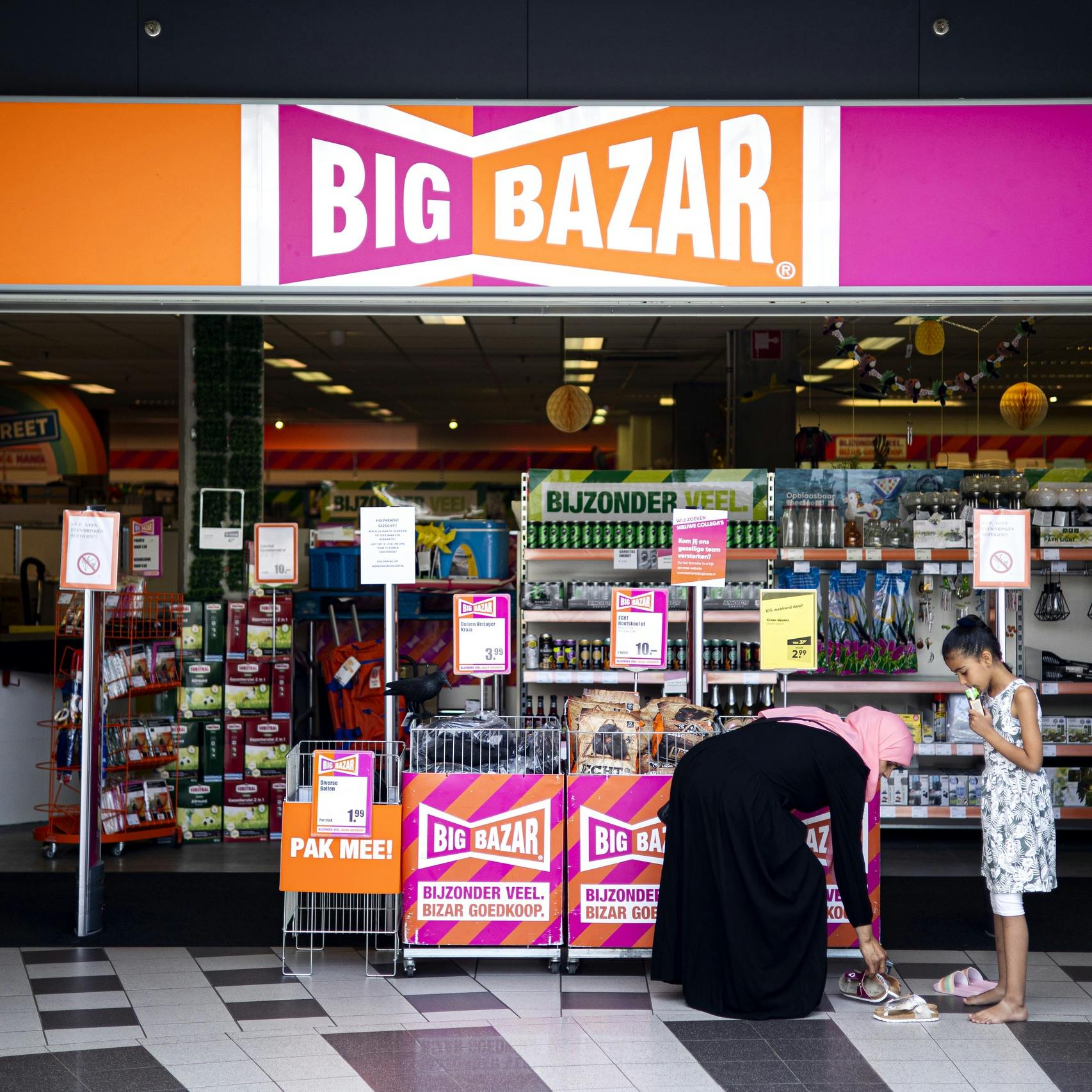 Rechter beslist maandag over extra tijd reorganisatie Big Bazar